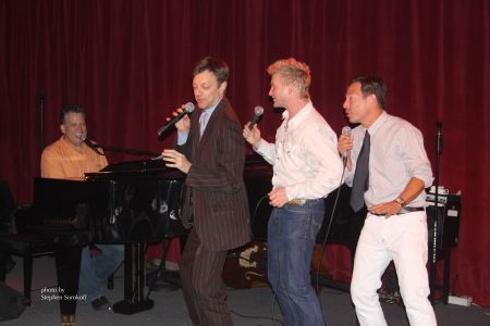 STEVE SOROKOFFS SUPREMELY SUPERIOR PHOTO OF BILLY STRITCH JIM CARUSO JOHNNY RODGERS AND CORTES ALEXANDER 6809