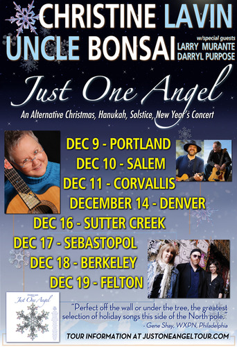 Just One Angel - Christine Lavin & Uncle Bonsai with Larry Murante and Darryl Purpose