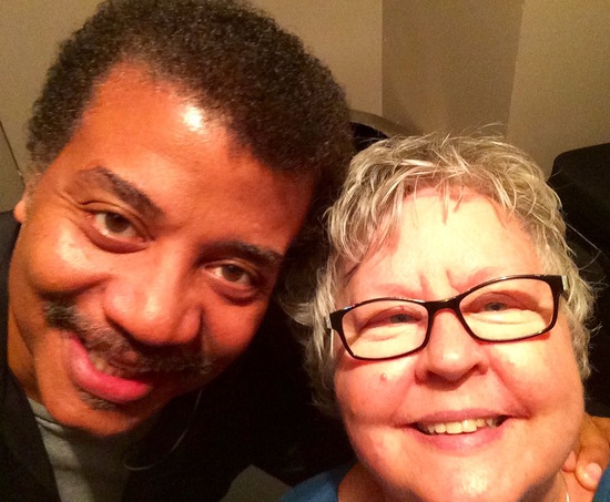 Backstage with Neil deGrasse Tyson at The Beacon Theater