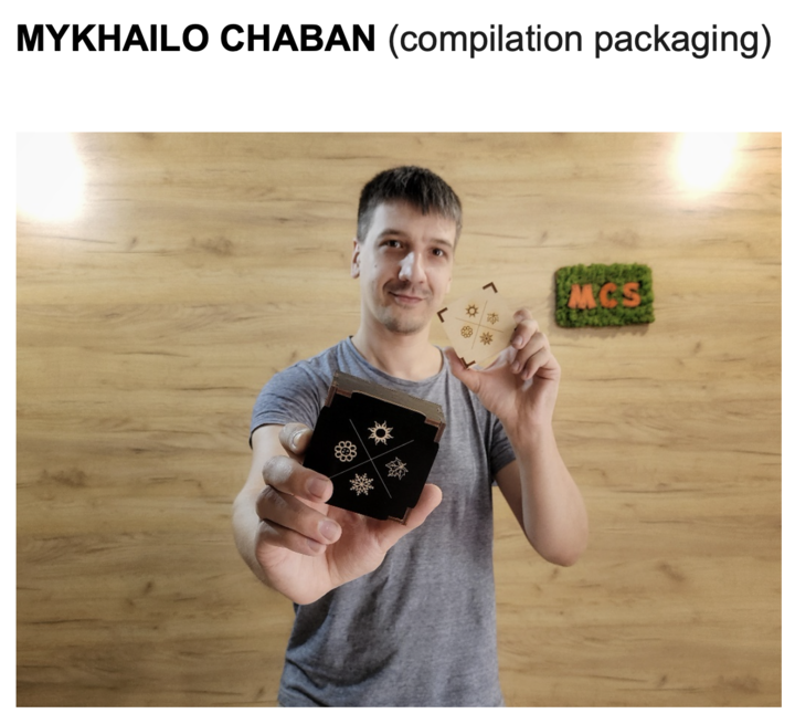 Mykhailo Chaban in Kyiv Ukraine